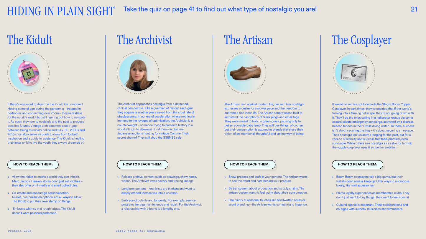 DIRTY WORDS #5 [NOSTALGIA]